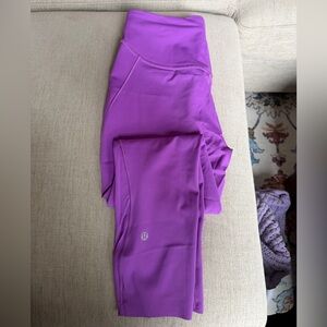 lululemon athletica Magenta Leggings